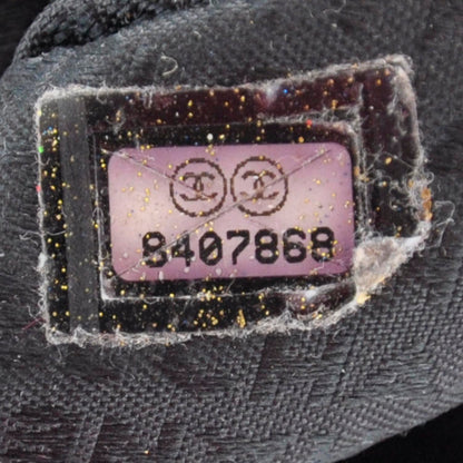 Chanel Velvet Shoulder Bag Black 8 of 9