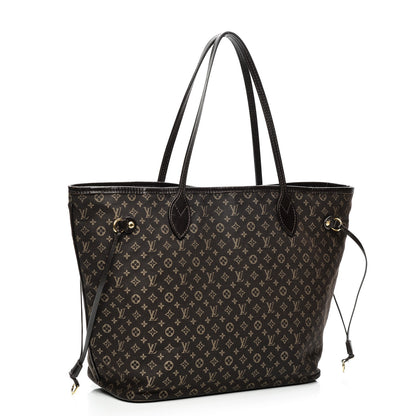 Louis Vuitton Monogram Idylle Neverfull MM Fusain 3 of 8