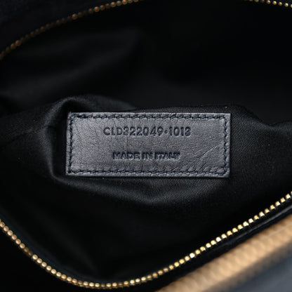 Saint Laurent Calfskin Classic Duffle 6 Marine 7 of 13