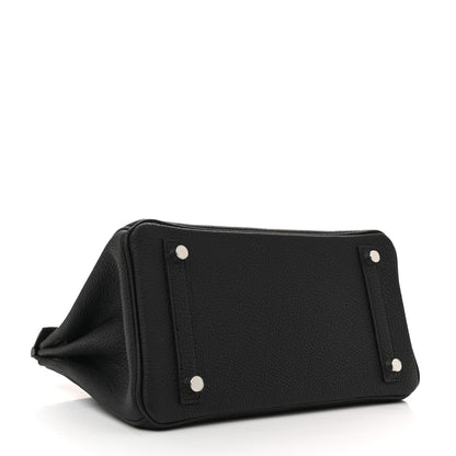 Hermes Togo Birkin 25 Black 6 of 20