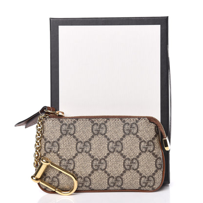 Gucci GG Supreme Monogram Key Case Brown 8 of 8