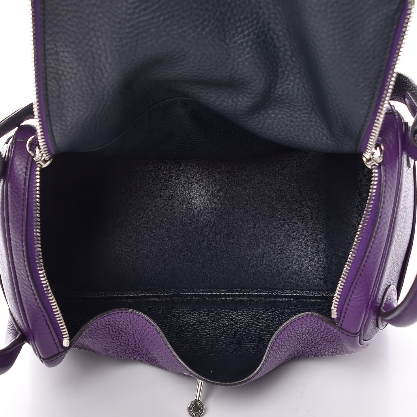 Taurillon Clemence Eclat Lindy 30 Ultraviolet Bleu Obscur
