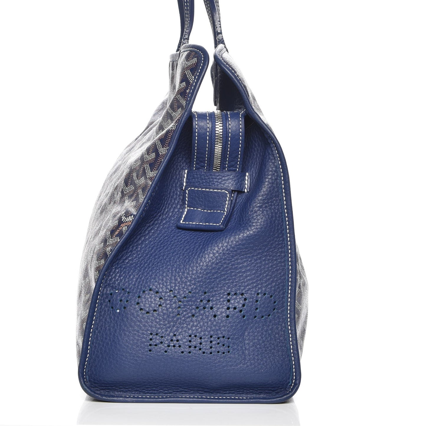 Goyardine Sac Hardy Pet Carrier PM Navy