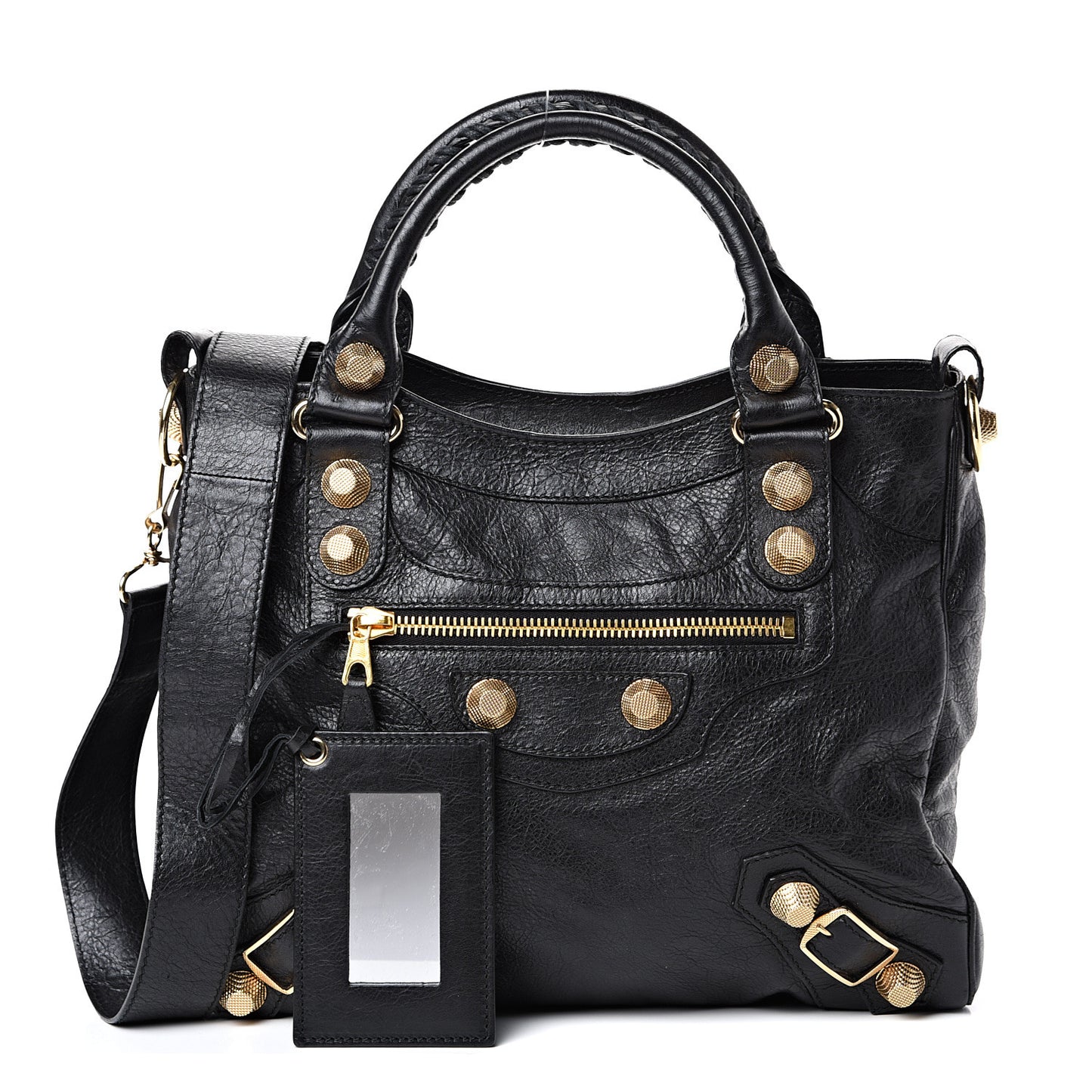 Agneau Giant 21 Gold Hardware Velo Black