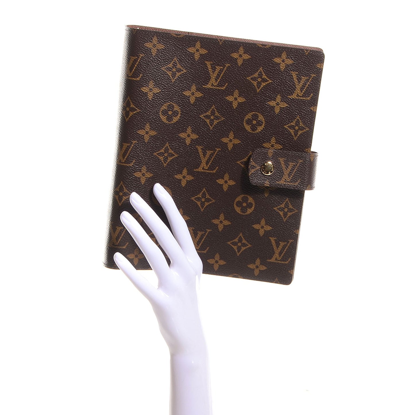 Monogram Large Ring Agenda Cover