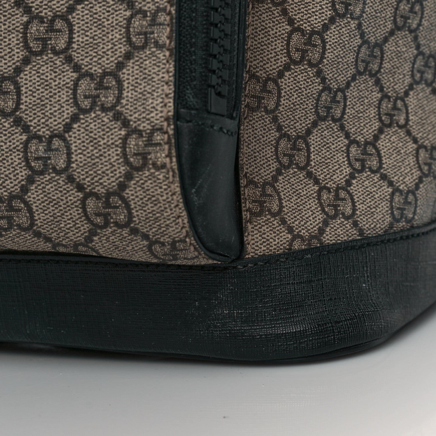 Gucci GG Supreme Monogram Medium Backpack Black 13 of 14