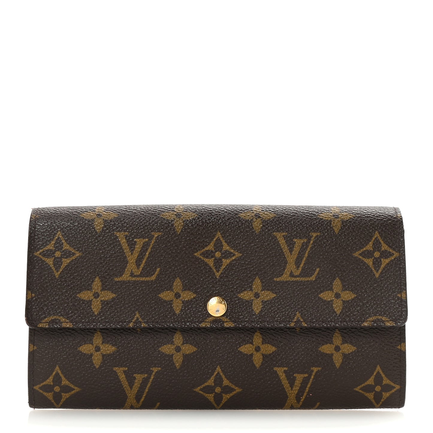 Monogram Fleuri Sarah Wallet Rose