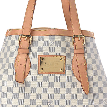 Louis Vuitton Damier Azur Hampstead MM 6 of 8