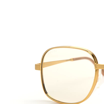 Gucci Square Frame Sunglasses GG0788S Gold 5 of 9