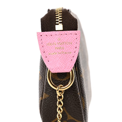 Louis Vuitton Monogram 2022 Christmas Animation Paris Mini Pochette Accessories Pink 7 of 8