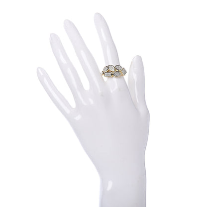 David Yurman 18K Yellow Gold Diamond Confetti Band Ring 52 6 2 of 6
