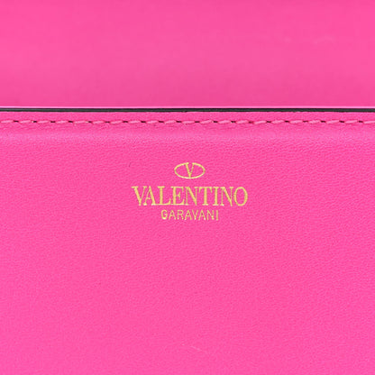 Valentino Garavani Calfskin Vlogo Loco Shoulder Bag Pink PP 6 of 10