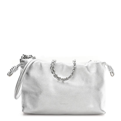 Loewe Metallic Nappa Donut Chain Flamenco Knot Silver 1 of 10
