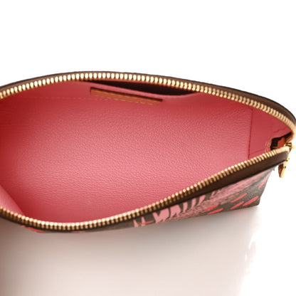 Louis Vuitton Monogram Jungle Dots Cosmetic Pouch Sugar Pink Poppy 5 of 6