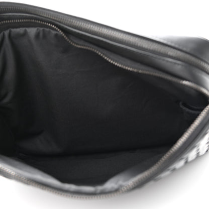 Bottega Veneta Nappa Intrecciato Messenger Bag Black 6 of 11