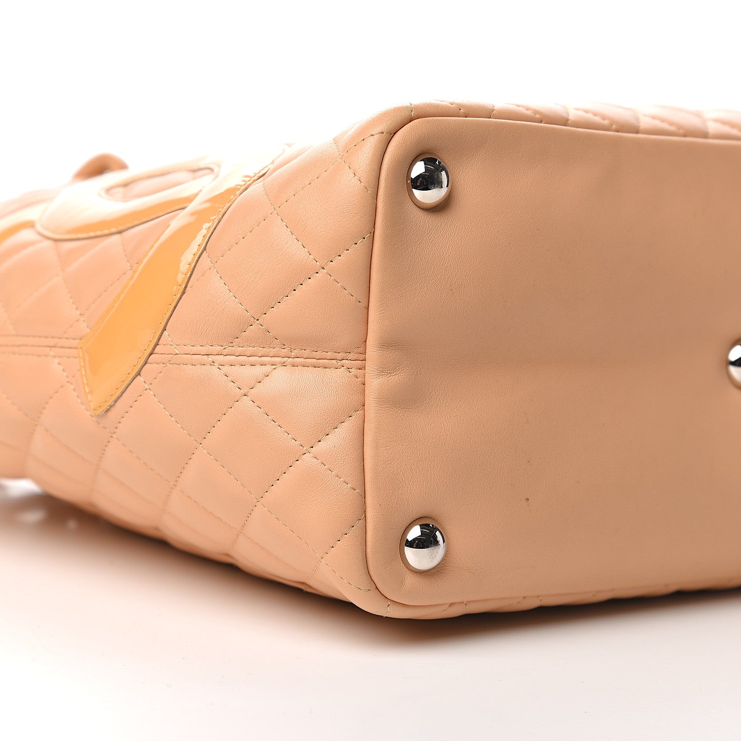 Chanel Calfskin Quilted Large Cambon Tote Beige 9 of 12