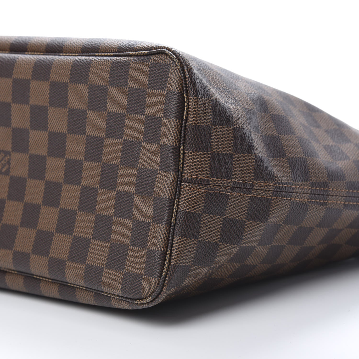 Louis Vuitton Damier Ebene Neo Neverfull MM Rose Ballerine 11 of 11