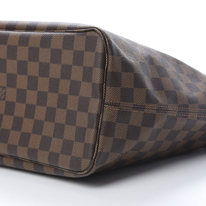 Louis Vuitton Damier Ebene Neo Neverfull MM Rose Ballerine 11 of 11