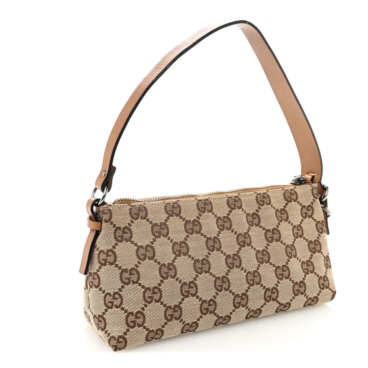 Monogram Small Pochette Tan