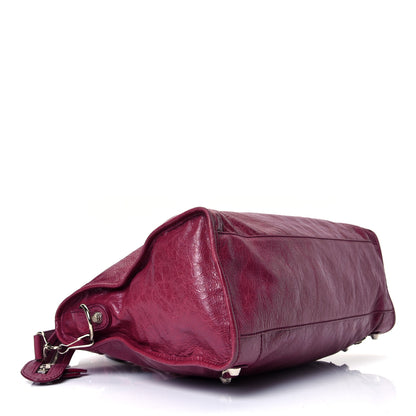 Balenciaga Agneau Giant 12 Silver Hardware City Cassis 3 of 4