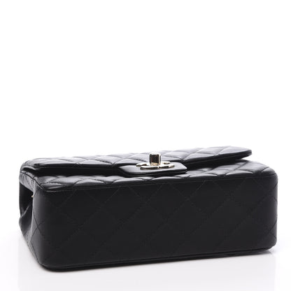 Chanel Lambskin Quilted Mini Rectangular Flap Black 3 of 10