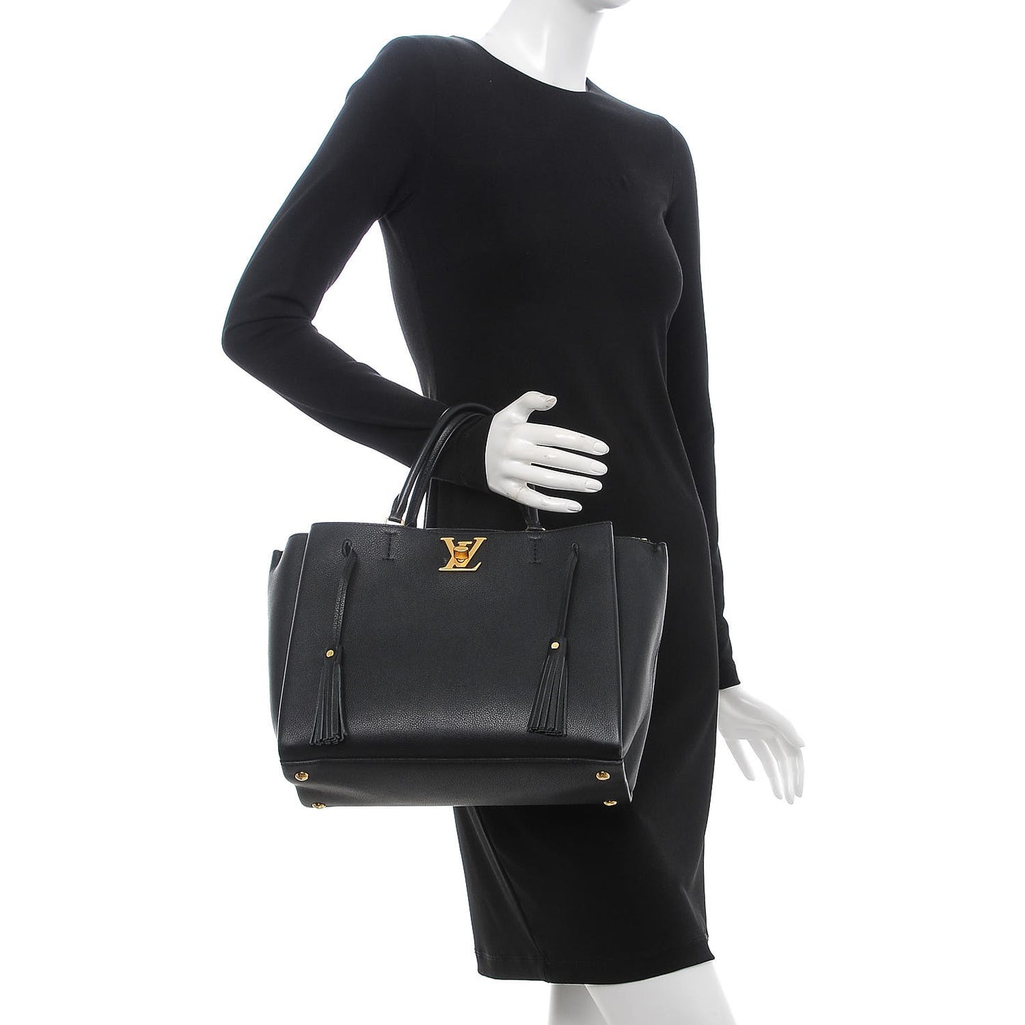 Calfskin Lockmeto Black