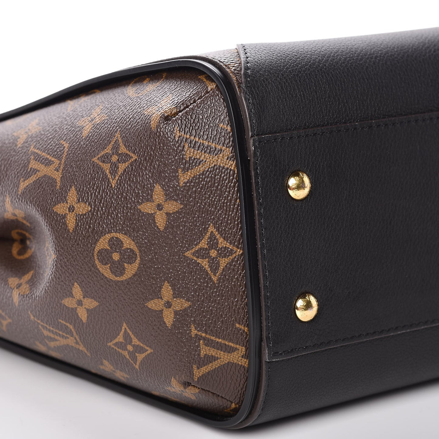 Calfskin Monogram Kimono Tote Black