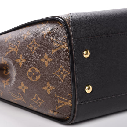 Louis Vuitton Calfskin Monogram Kimono Tote Black 8 of 9