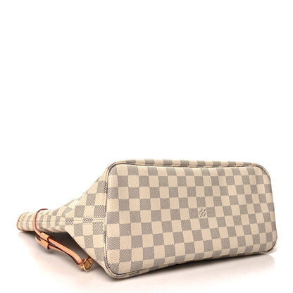 Louis Vuitton Damier Azur Neo Neverfull MM Rose Ballerine 5 of 12