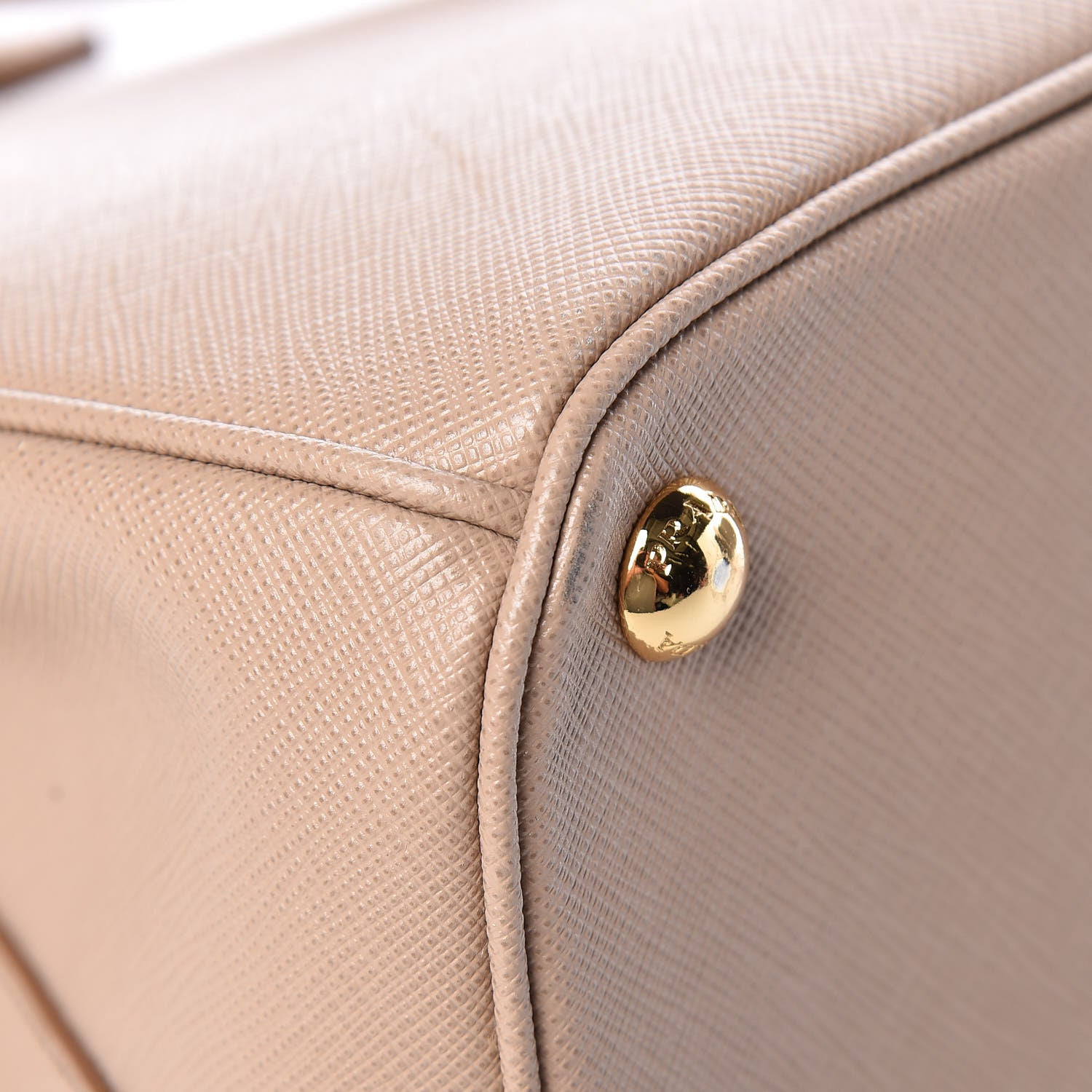 Prada Saffiano Lux Large Galleria Double Zip Tote Cammeo 12 of 14