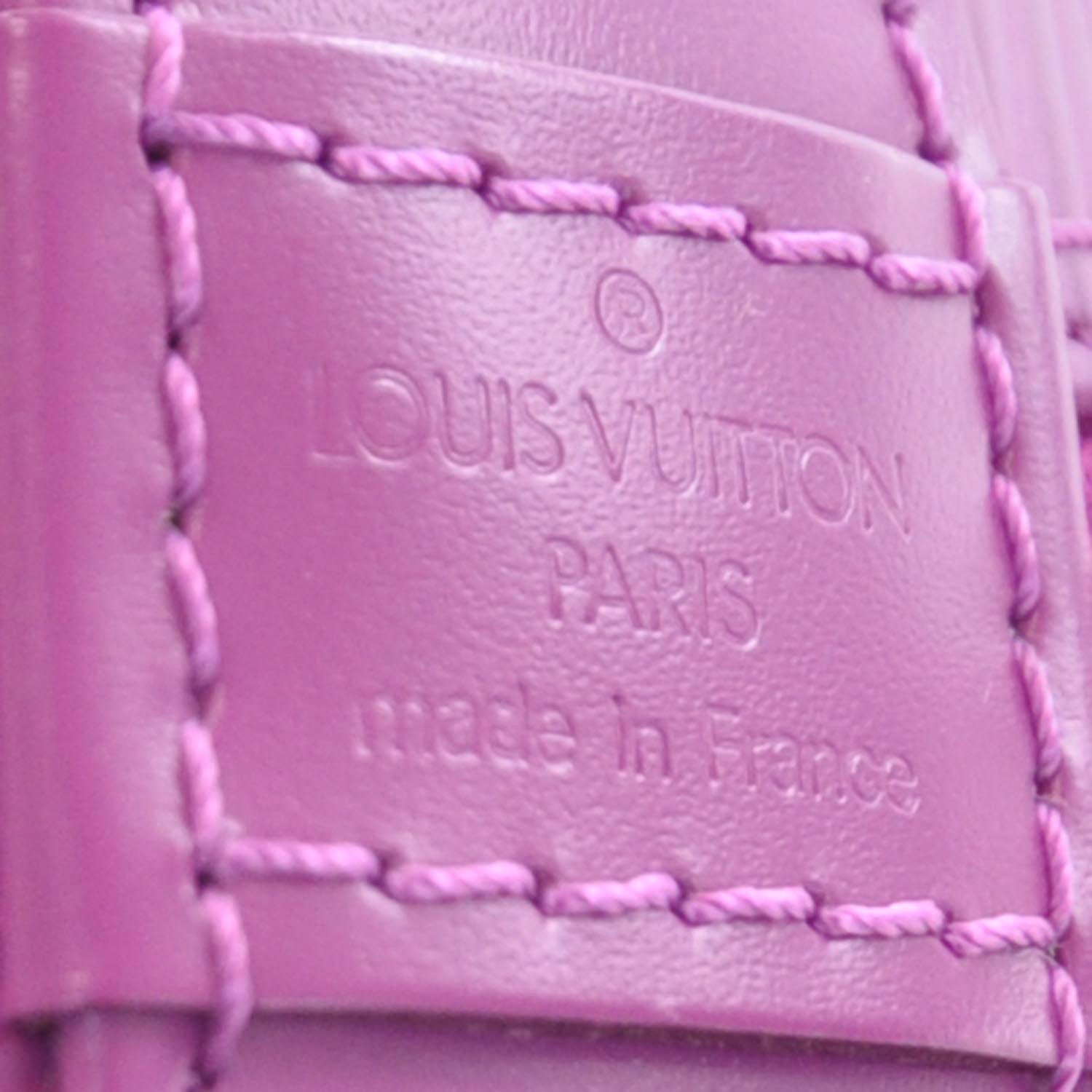 Louis Vuitton Epi Alma Orchid 9 of 11