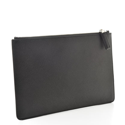 Prada Saffiano Portfolio Case Black 3 of 10