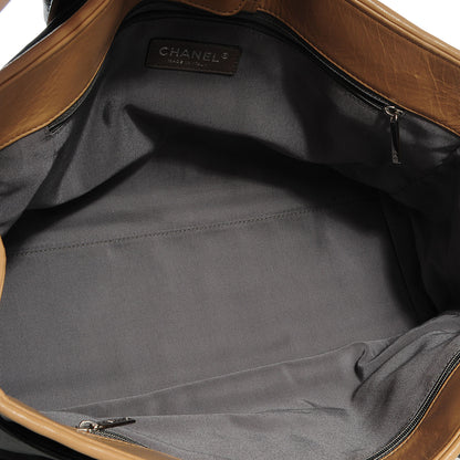 Chanel Lambskin Executive Cerf Shopper Tote Black 5 of 7