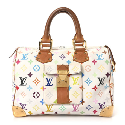 Louis Vuitton Monogram Multicolor Speedy 30 White 1 of 10