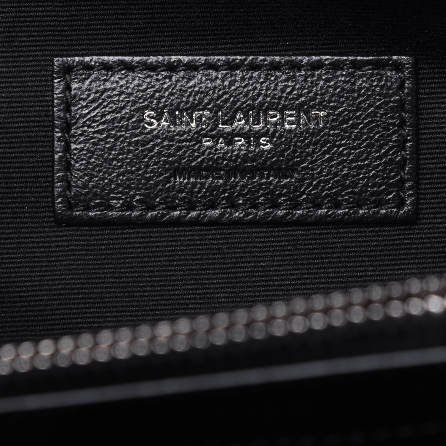 Saint Laurent Calfskin Y Quilted Monogram Large Loulou Chain Satchel Black 7 of 13