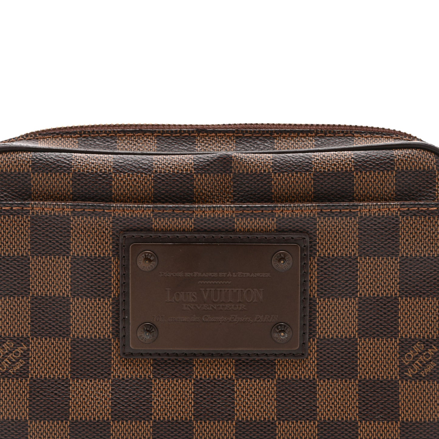 Damier Ebene Brooklyn Bum Bag