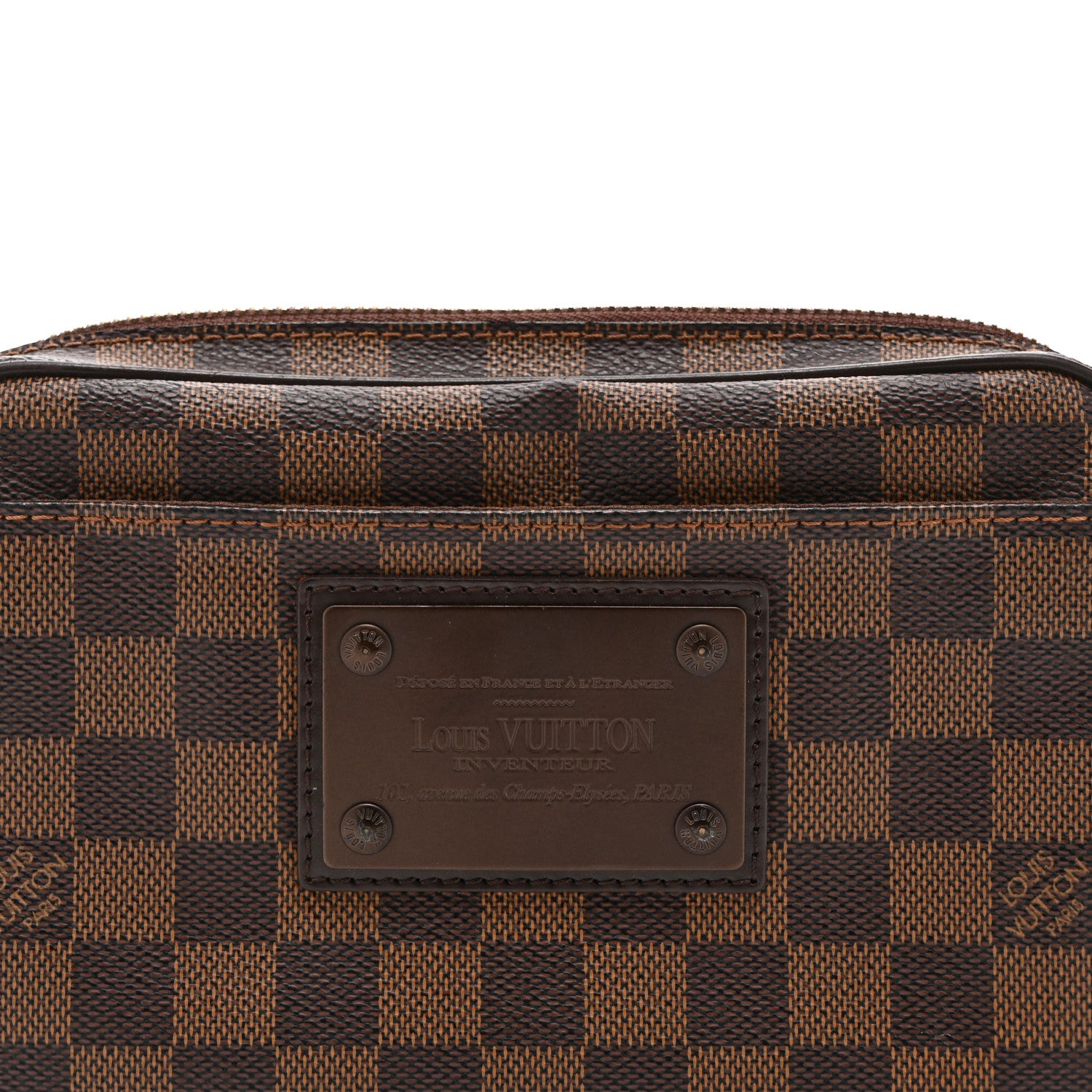 Louis Vuitton Damier Ebene Brooklyn Bum Bag 8 of 10