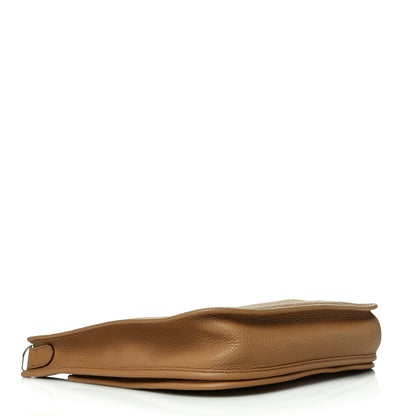 Hermes Taurillon Clemence Evelyne III PM Biscuit 3 of 8