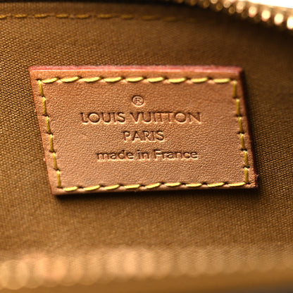 Louis Vuitton Vernis Alma BB Vert Olive 6 of 10