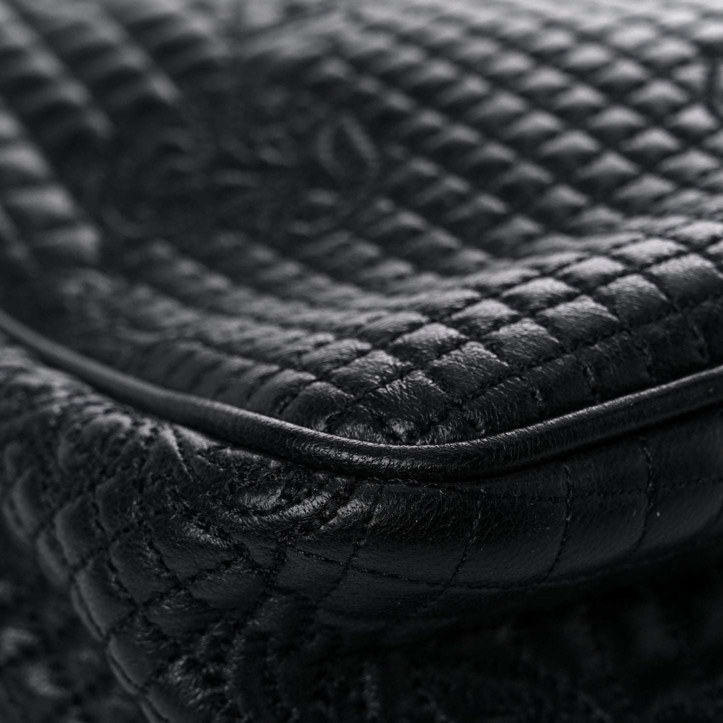 Calfskin Micro Vanitas New Icon Handbag Black