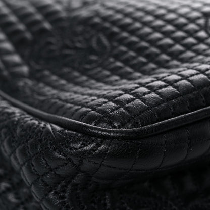 Versace Calfskin Micro Vanitas New Icon Handbag Black 10 of 14