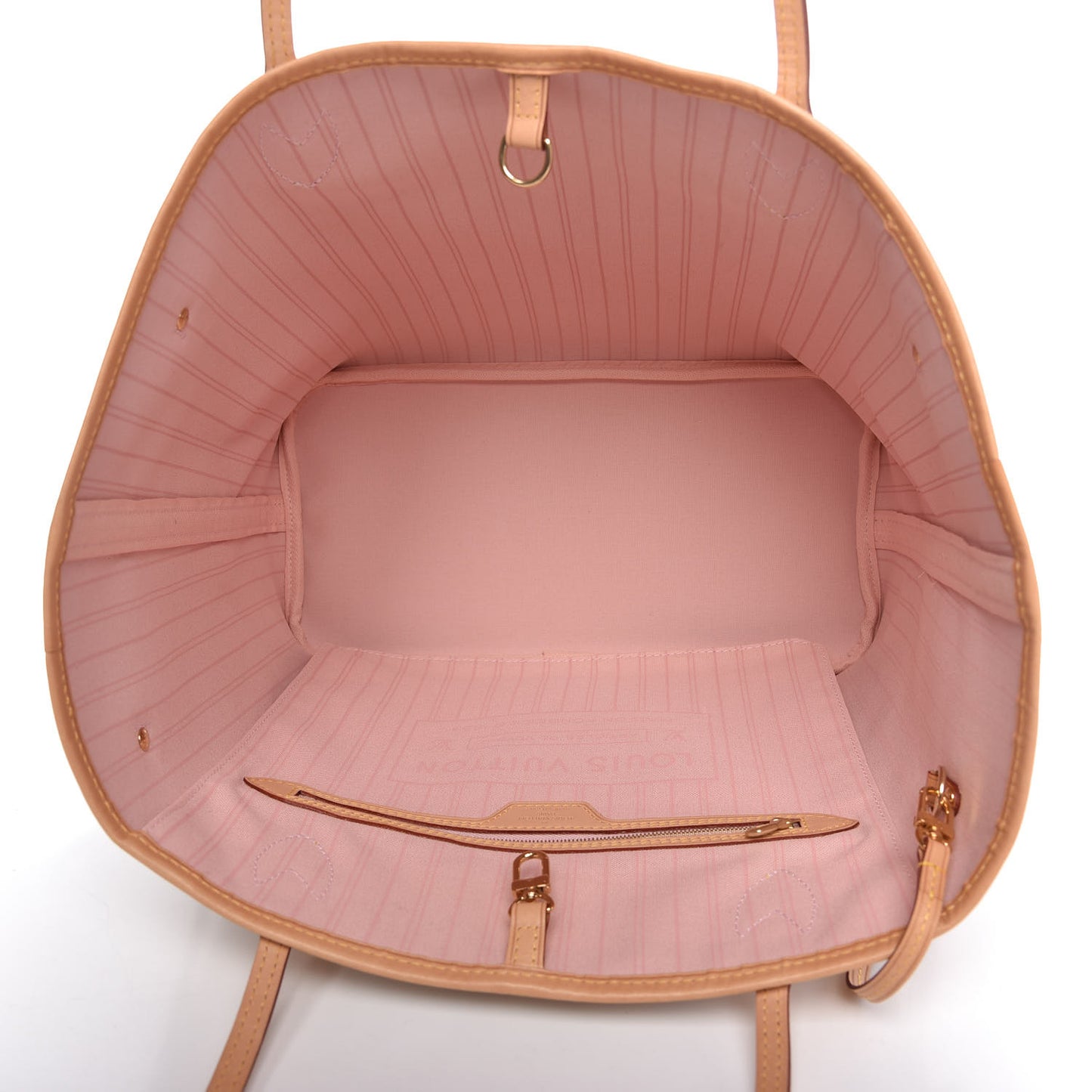 Damier Azur Neo Neverfull MM Rose Ballerine