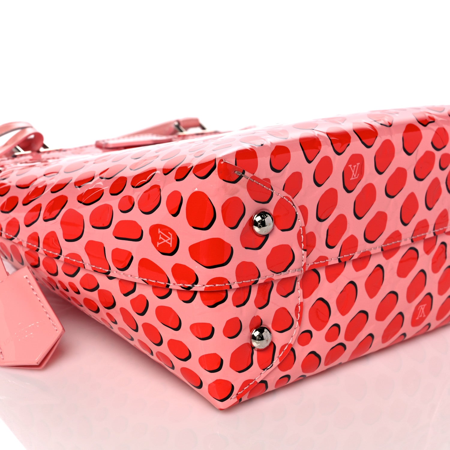 Louis Vuitton Vernis Jungle Dots Open Tote Sugar Pink Poppy 11 of 12