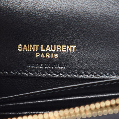 Saint Laurent Smooth Calfskin Monogram Kate Belt Bag Black 8 of 10