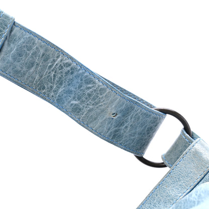 Balenciaga Chevre Classic Hardware Flat Messenger Sky Blue 21 of 24