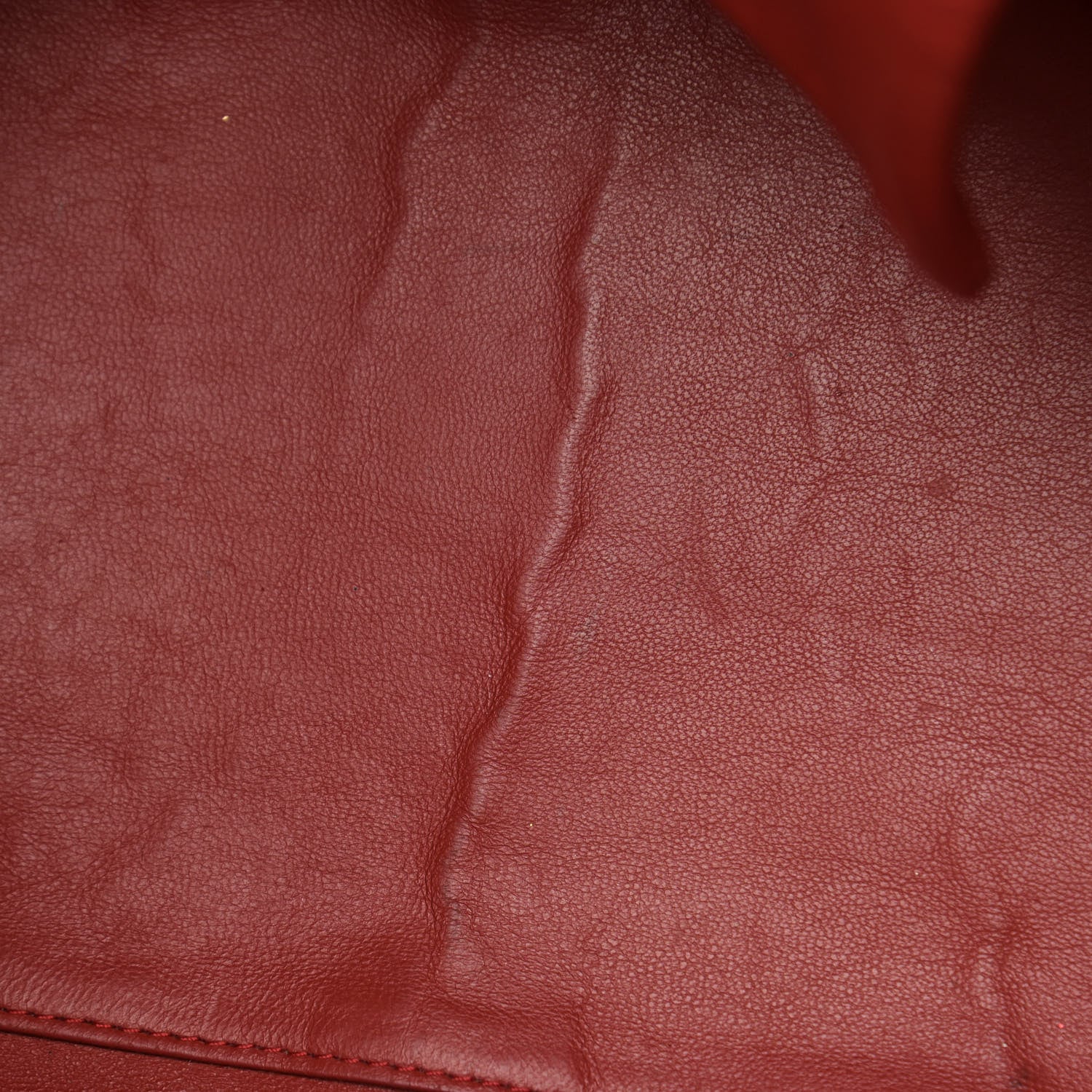 Celine Smooth Calfskin Mini Luggage Red 20 of 21