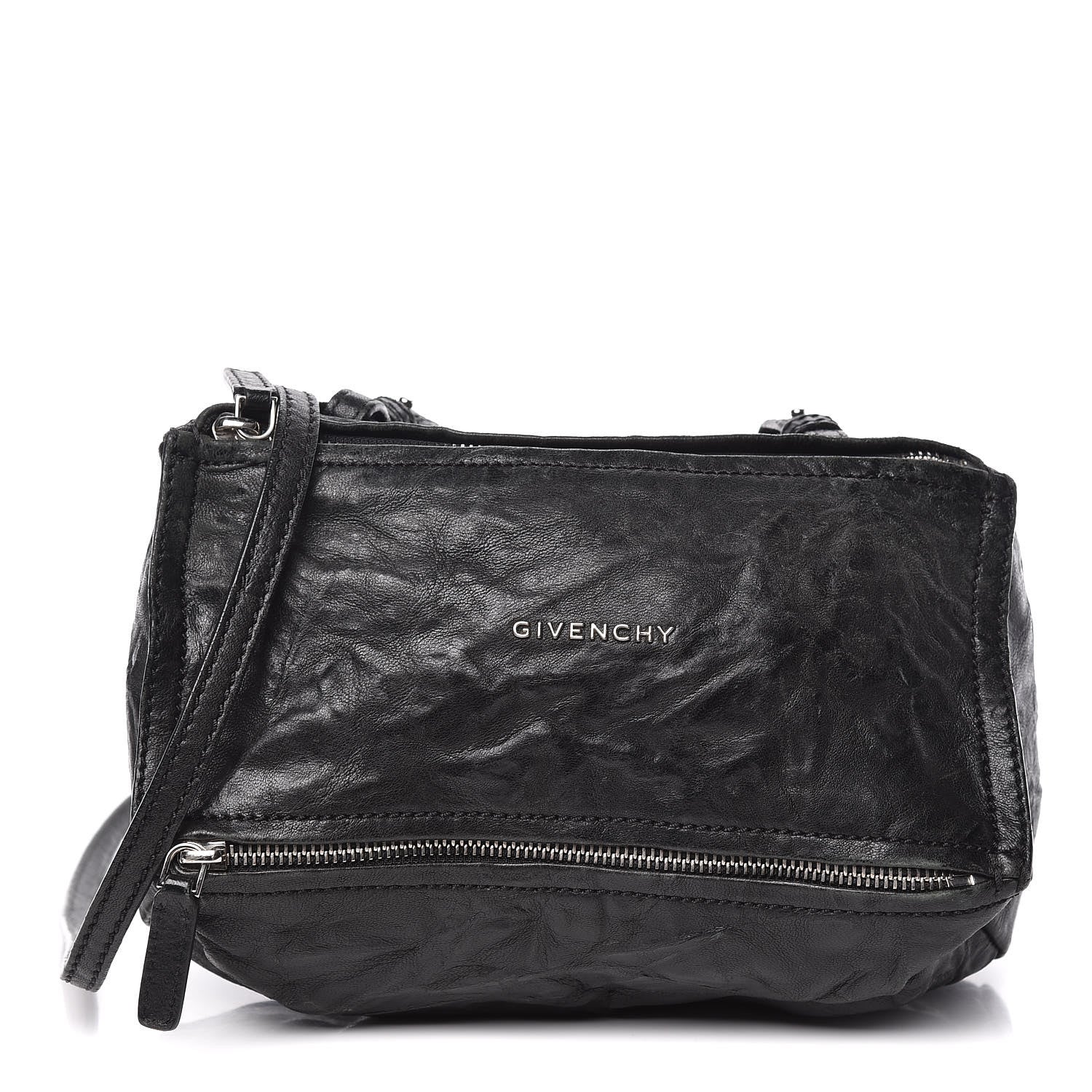 Givenchy Tumbled Sheepskin Mini Pandora Black 1 of 17