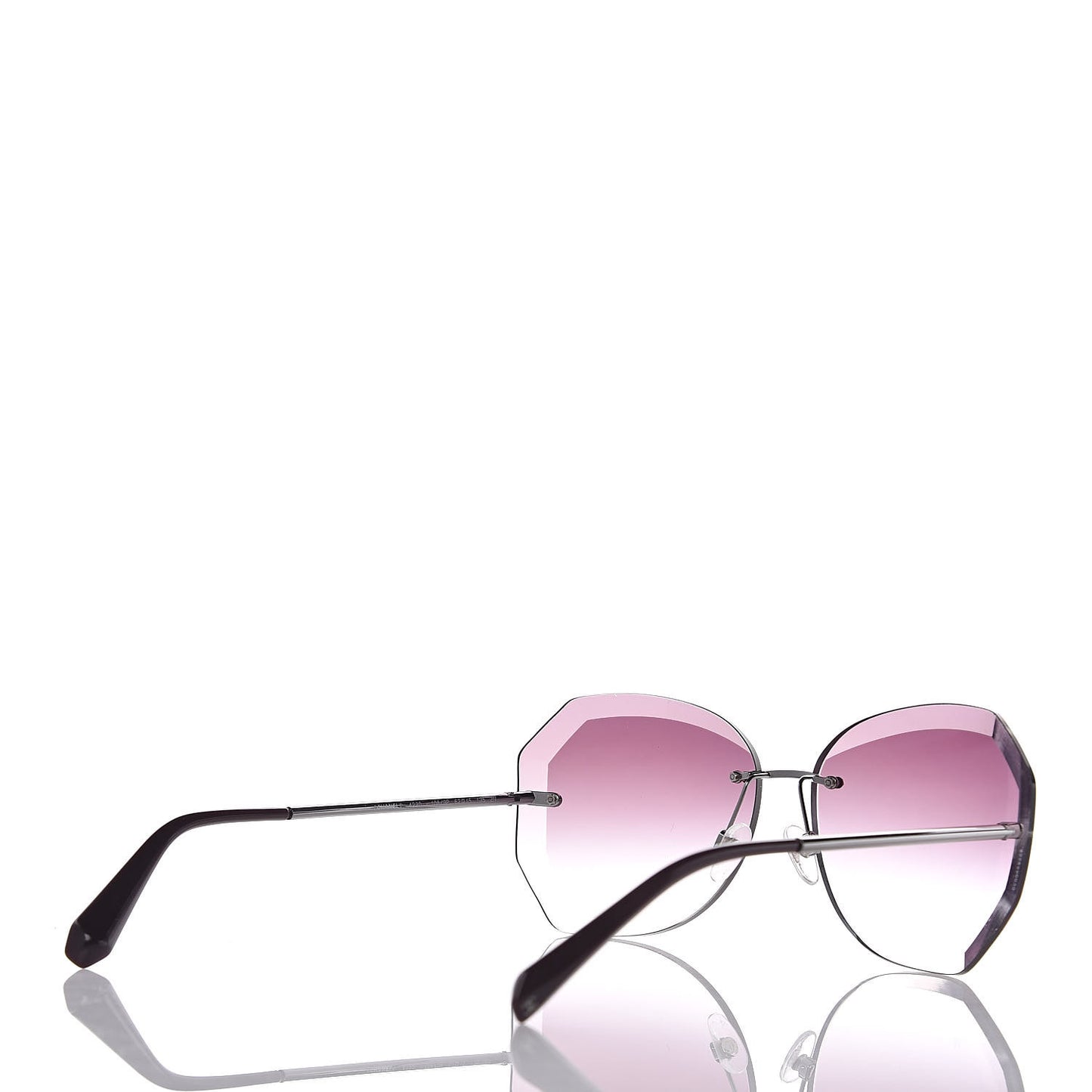 Metal Spring Round Sunglasses 4220 Pink