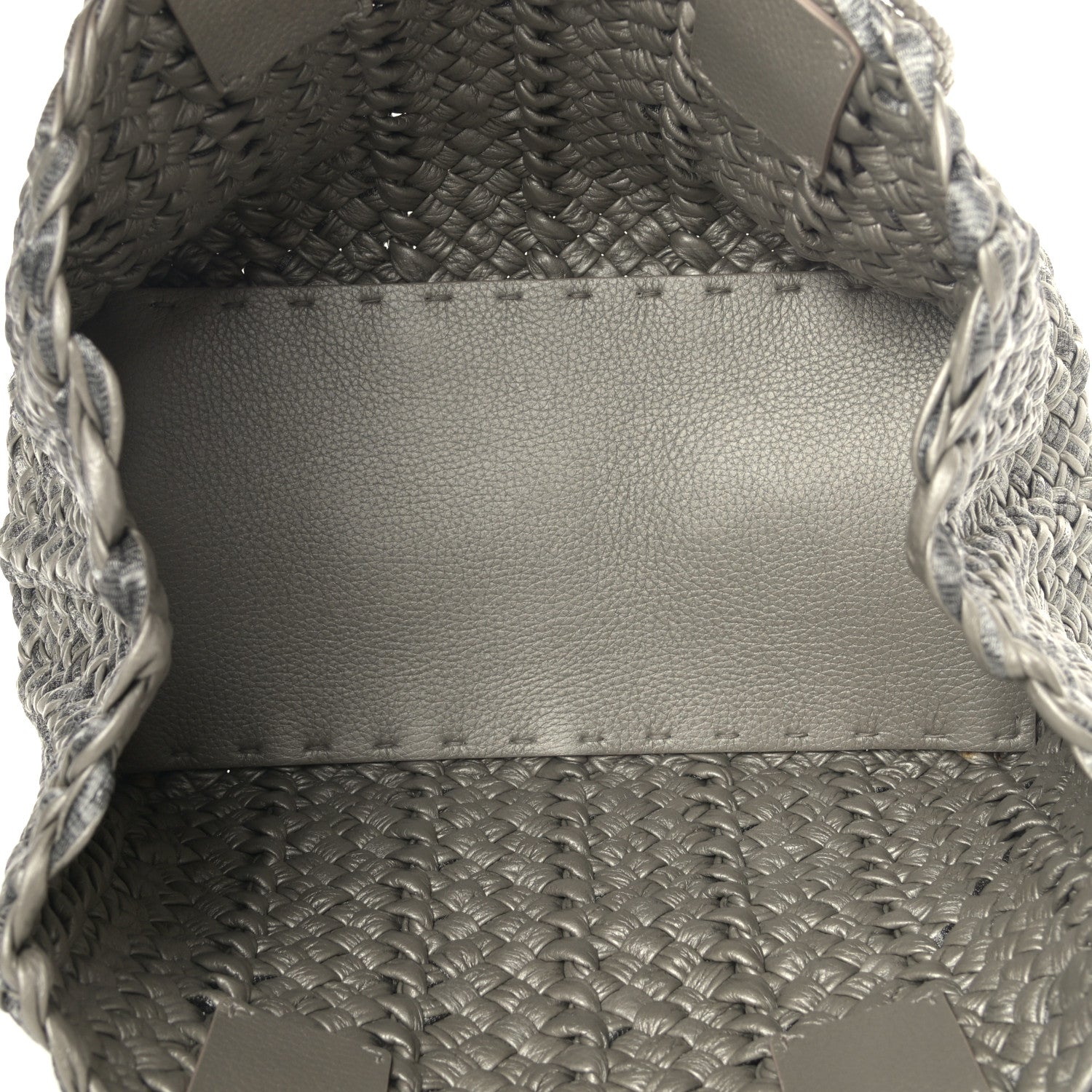 Bottega Veneta Metallic Intrecciato Tote Silver 6 of 10