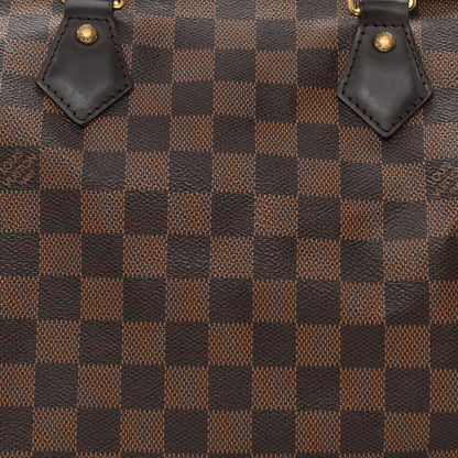 Louis Vuitton Damier Ebene Speedy 30 9 of 11